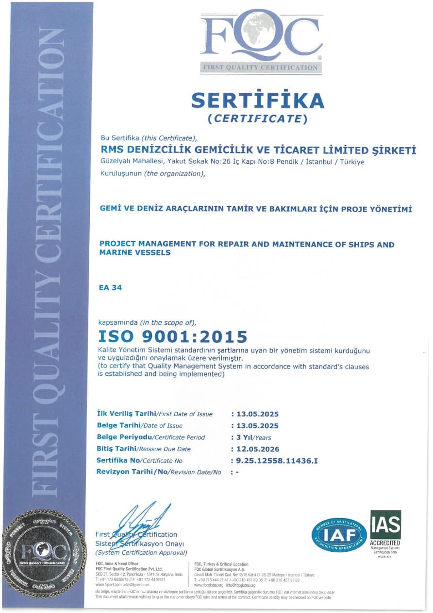 ISO 9001:2015 Certification